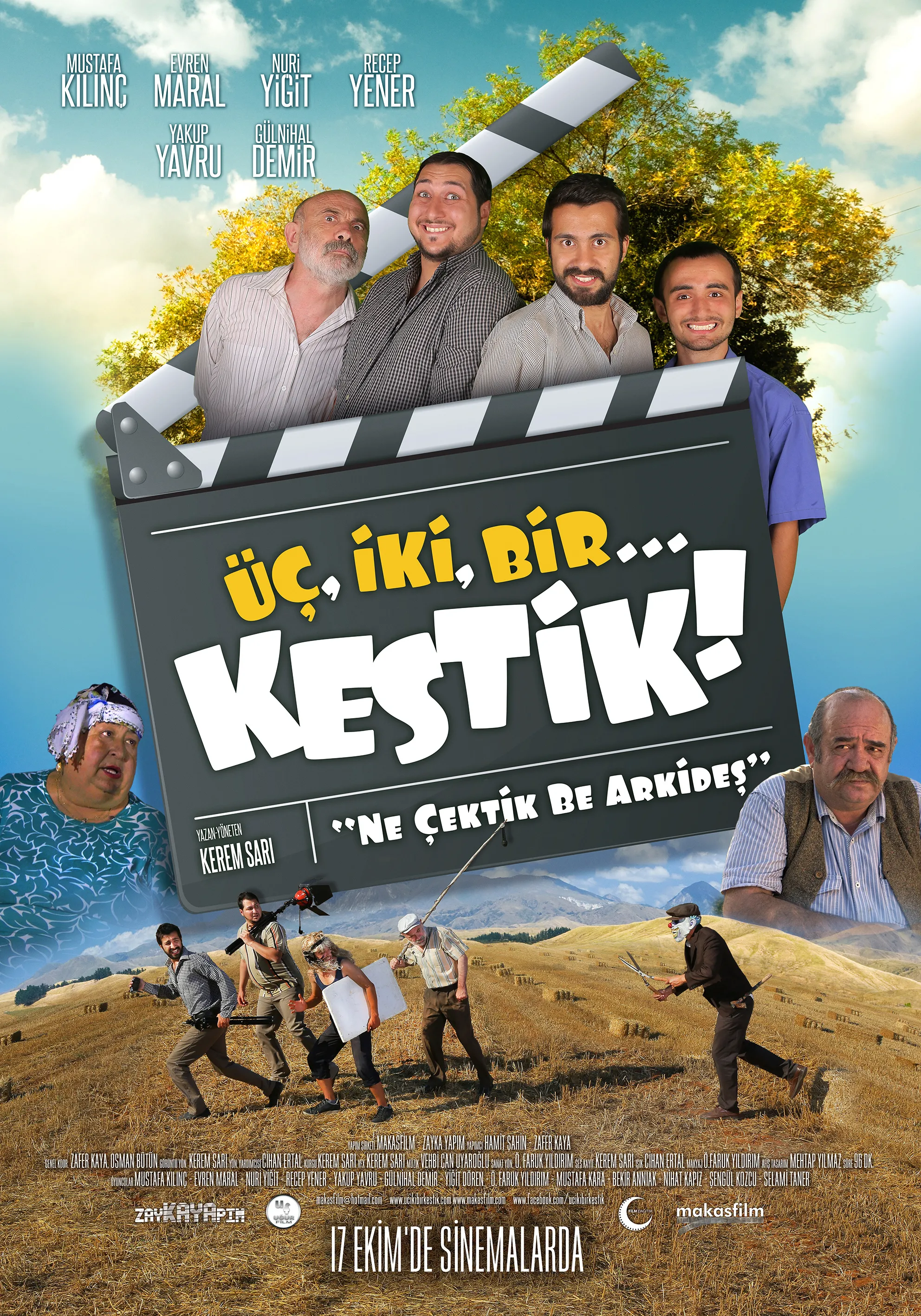 Üç, İki, Bir... Kestik!